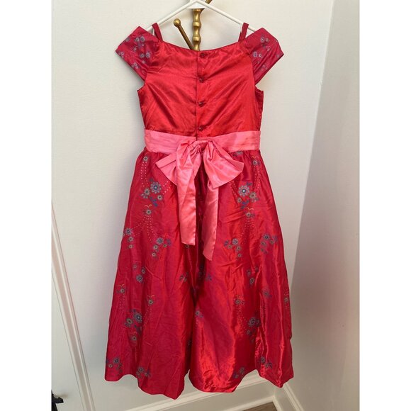 Disney Park Elena Of Avalor Castle Collection Red Princess Dress Magic Kingdom B - Picture 4 of 4
